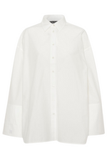 Oversized Cotton White Shirt Size S or M - New with Tags