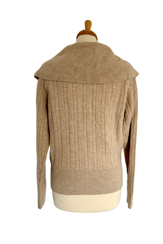 Cable Knit Cardigan Size 1 (UK 10) - BNWT