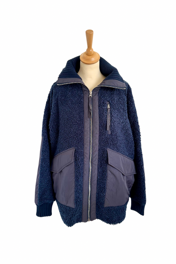 Sherpa Blouson Style Jacket Size S - BNWT