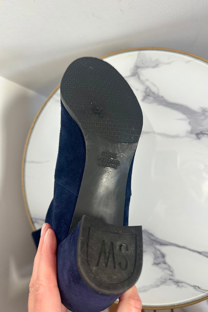 Over The Knee Suede Boots Size 42 - Unworn