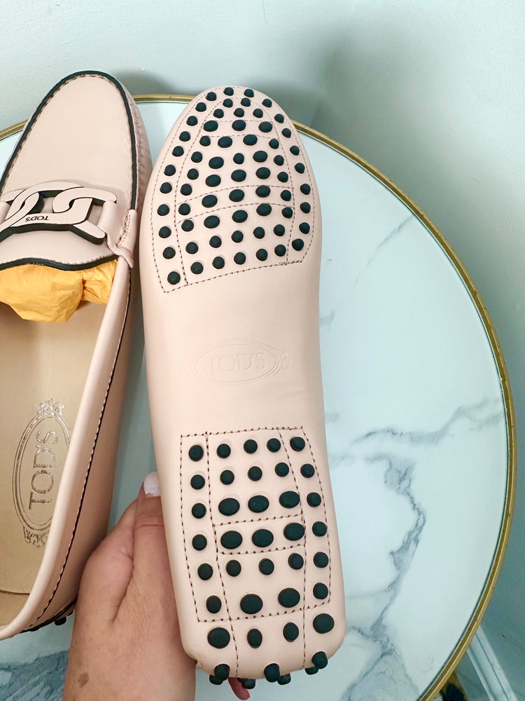 Leather Link Chain Loafers Size 42 - Unworn