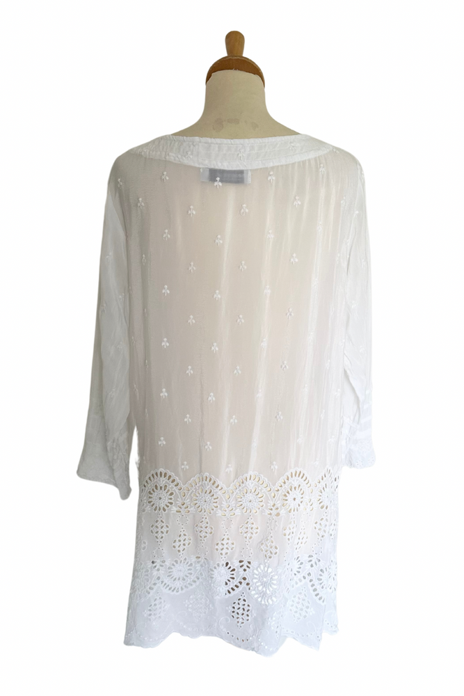 Sheer Cover Up Top Size M - Preloved