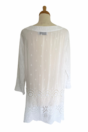 Sheer Cover Up Top Size M - Preloved
