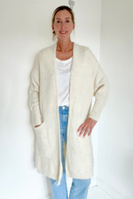Wool Blend Longline Cardigan Size M - New with Tags