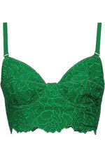 Broderie Anglaise Corset Bra Top Size 12 - New with Tags