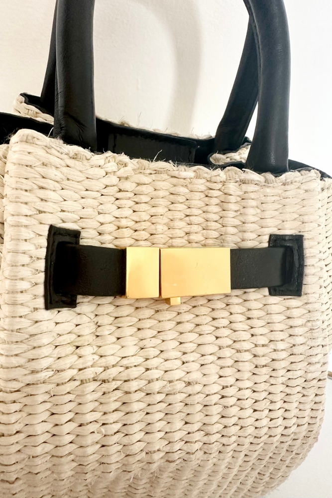 Wicker Crossbody Bag - Preloved