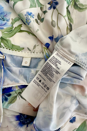 Chiffon Floral Midi Dress Size 8 - BNWT