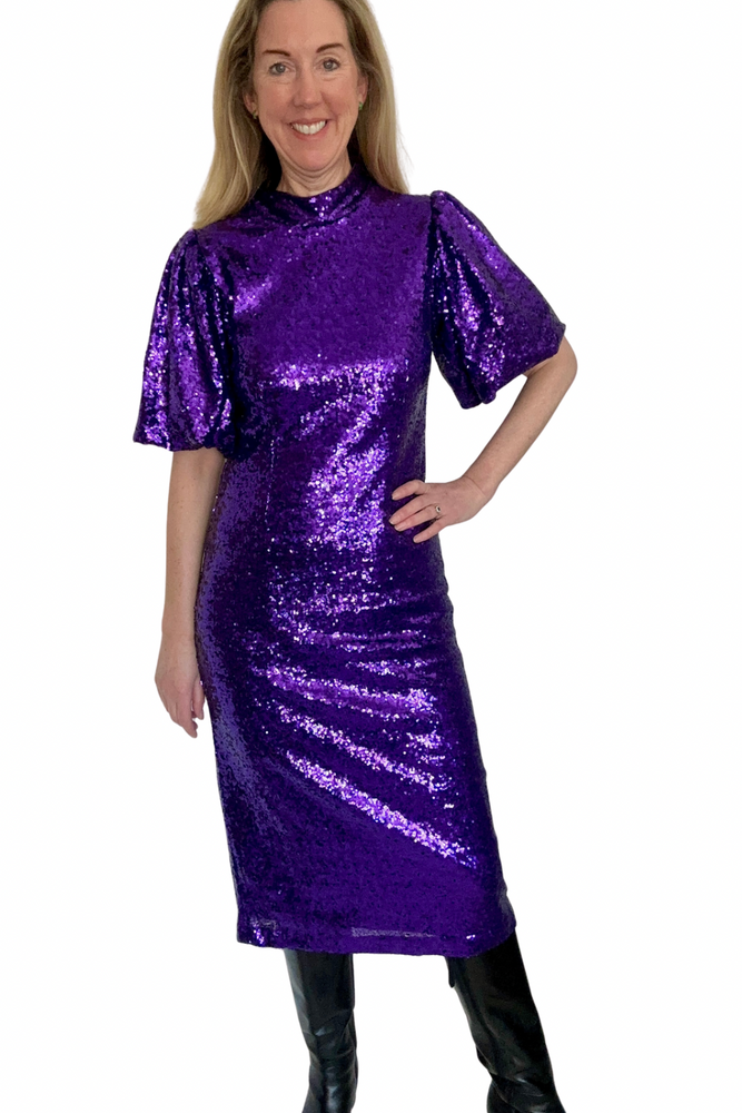 Sequin Midi Dress Size 6 or 10 - New with Tags