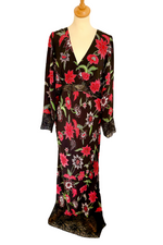 Silk Ruby Slip Midi Dress Size L - BNWT