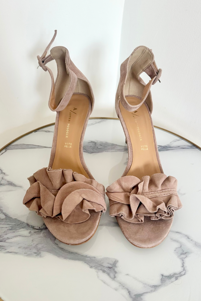 Suede Sandals Size 40 - Unworn