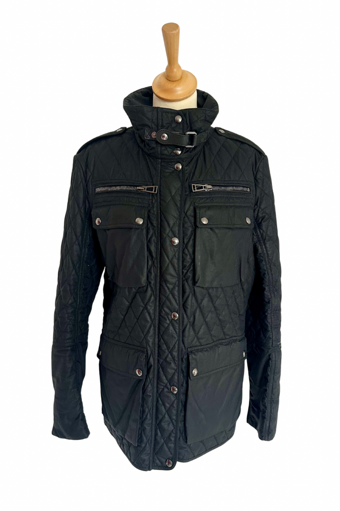 Waxed Coated Cotton Jacket Size 12 - New with Tags