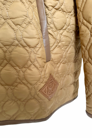 Short Quilted Hooded Jacket Size UK 8 - BNWT