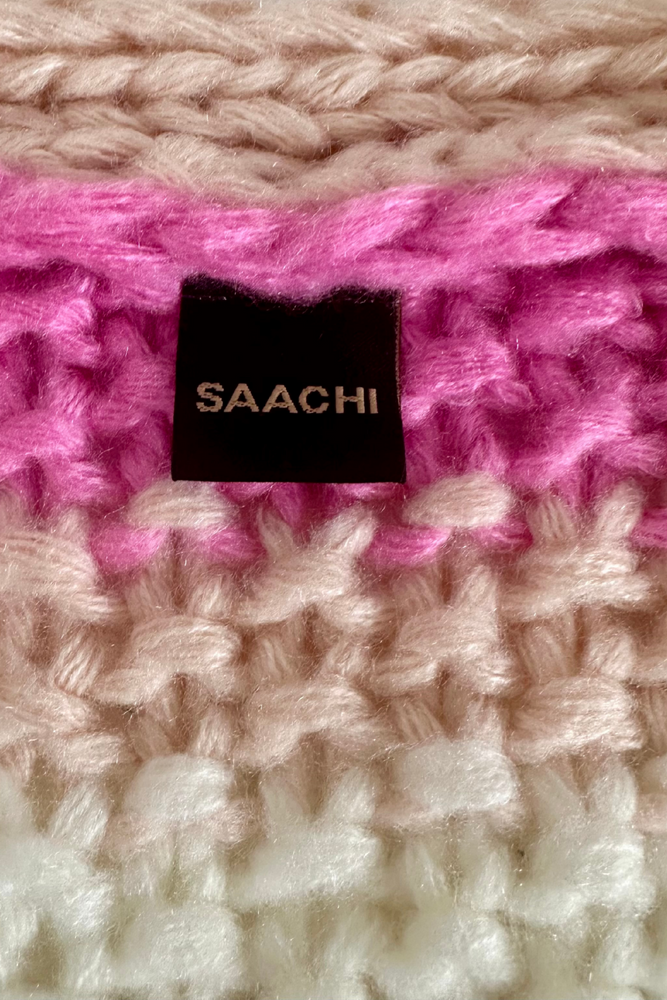 Chunky Knit Open Cardigan Size O/S - Preloved