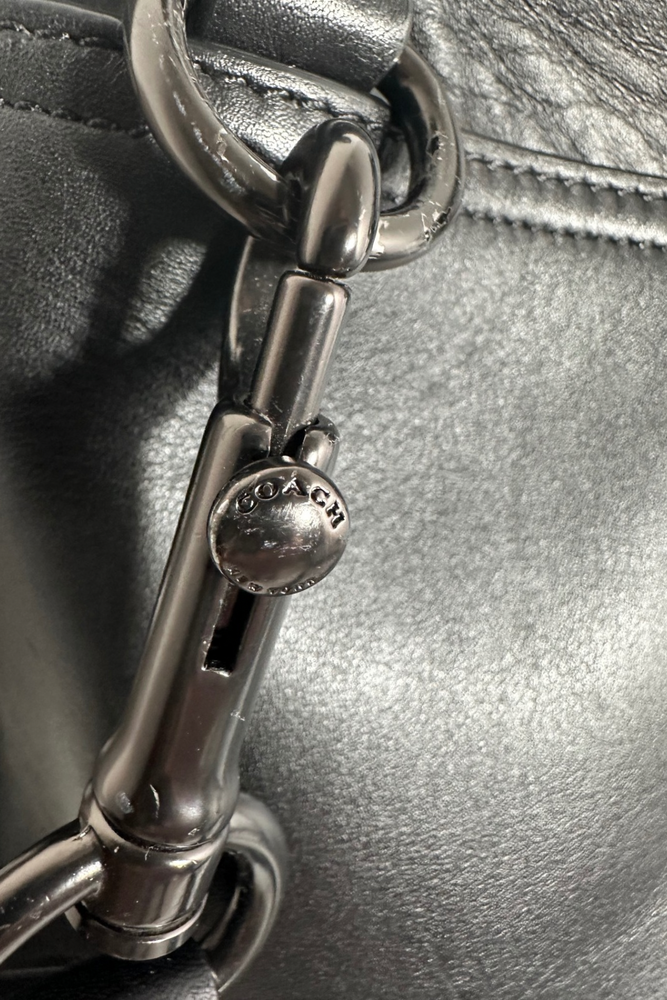 Leather Satchel Briefcase - Preloved