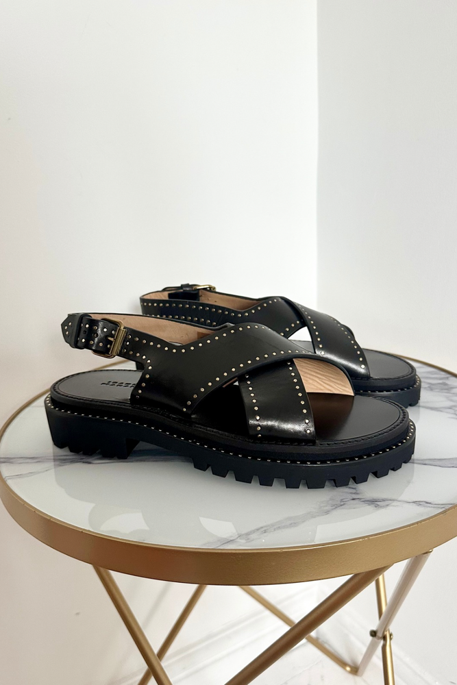 Chunky Leather Sandal Size 38 - New with Box