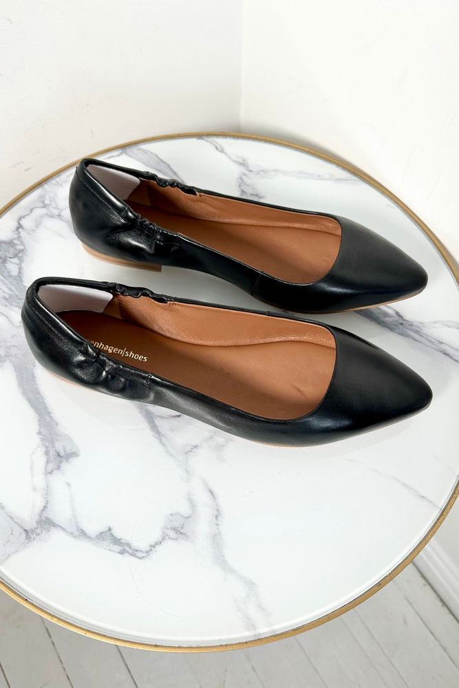 Leather Ballet Flats Size 4 - New