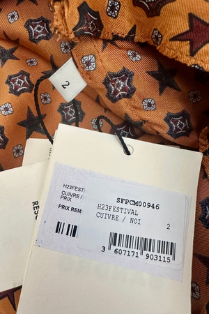 Cropped Satin Blouse Size 8/10 - New with Tags