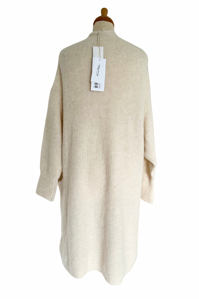 Wool Blend Longline Cardigan Size M - New with Tags