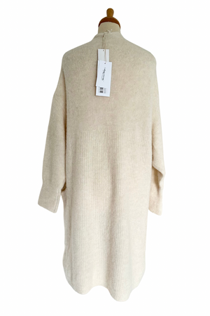 Wool Blend Longline Cardigan Size M - New with Tags