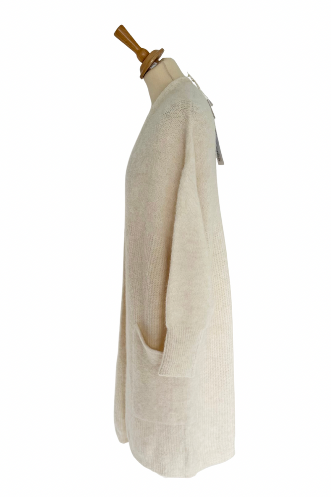 Wool Blend Longline Cardigan Size M - New with Tags