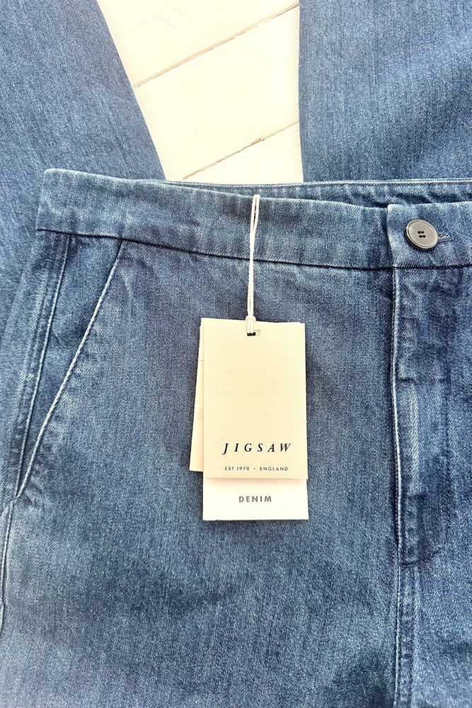 Denim Tailored Trousers Size 12 - BNWT