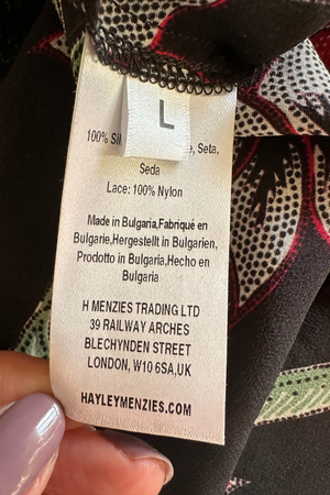 hayleymenziesdress, size L, Silk