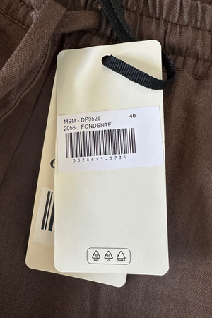 Wide Leg Linen Trousers Size 8 - New with Tags