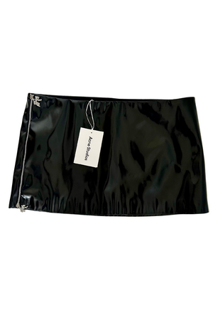 Vegan Leather Mini Skirt - BNWT