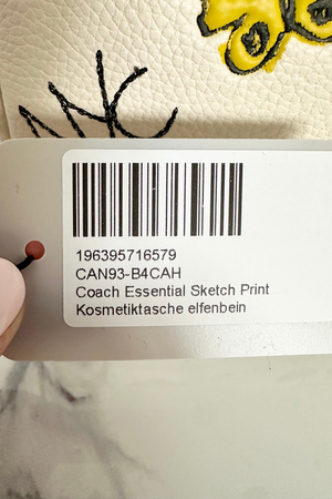 Sketch Cosmetic Pouch - New with Tags