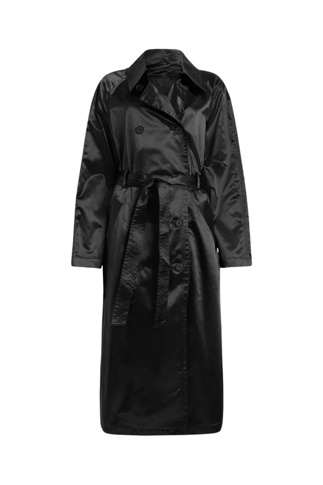 Shiny Satin Trench Coat Size 10 - BNWT