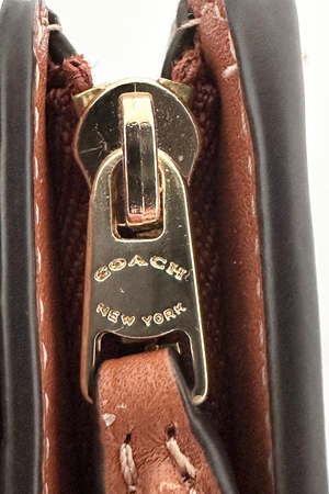 Leather Zip Wallet - As new