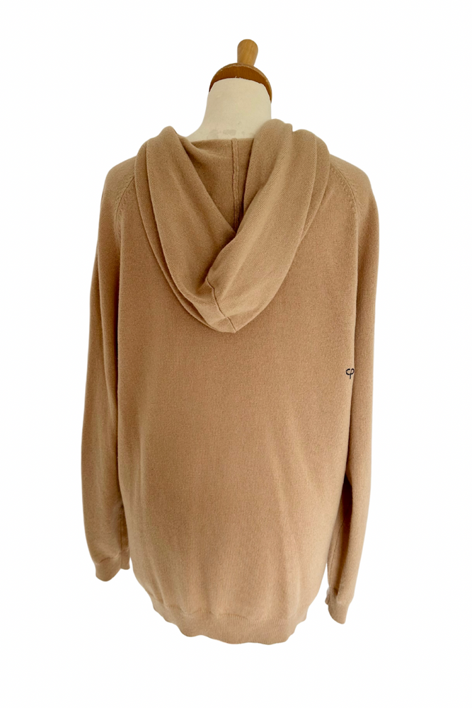 Knitted Hooded Jumper Size XL - Preloved