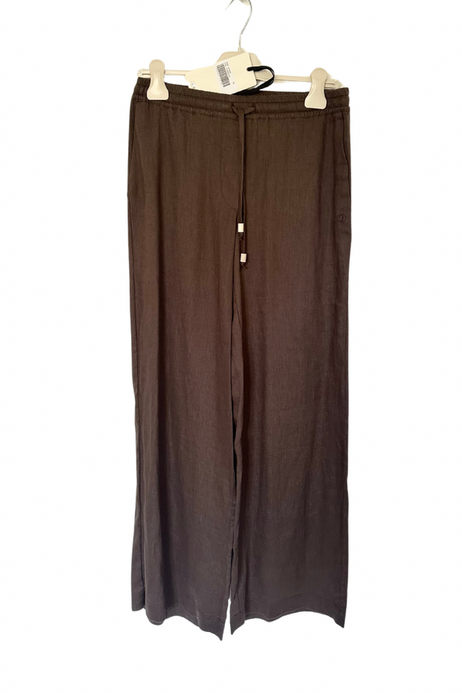Wide Leg Linen Trousers Size 8 - New with Tags