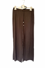 Wide Leg Linen Trousers Size 8 - New with Tags