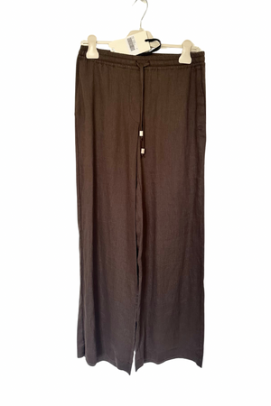 Wide Leg Linen Trousers Size 8 - New with Tags