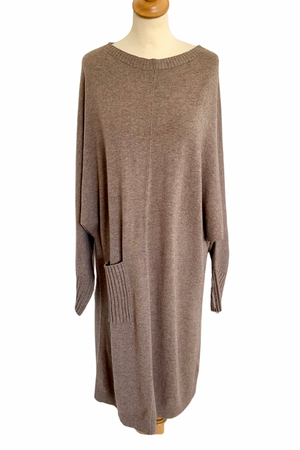 Cashmere Lined Jumper Dress Size 16 - BNWT