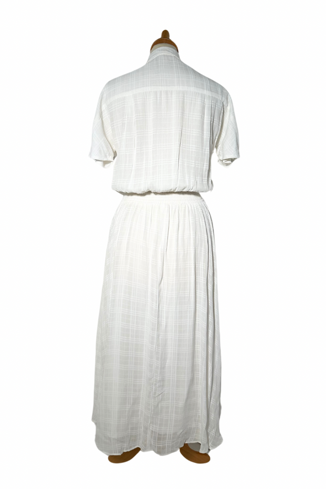 Chiffon Midi Dress Size 6 - Preloved