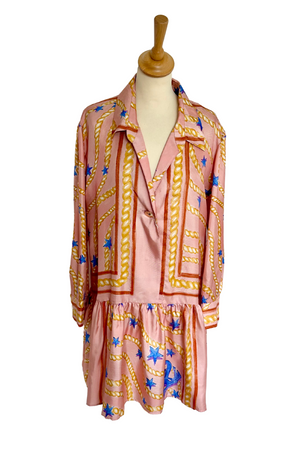 Silk Mini Dress Size UK 10 - BNWT
