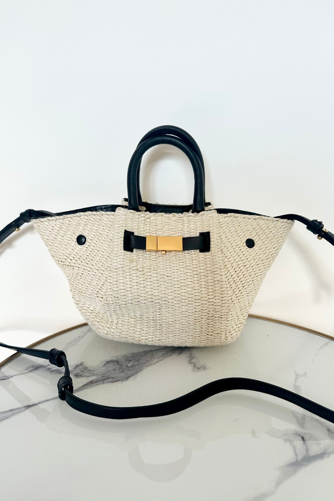 Wicker Crossbody Bag - Preloved