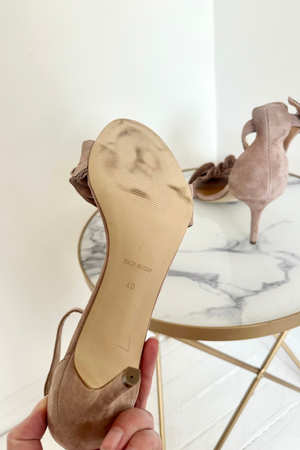 Suede Sandals Size 40 - Unworn