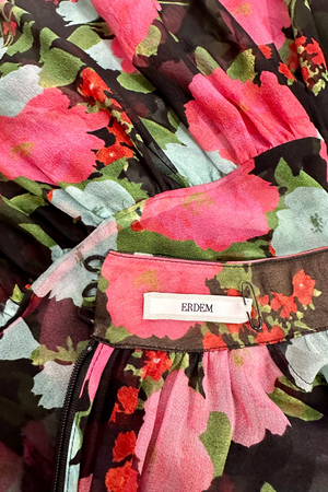 Chiffon Floral Maxi Dress Sizes 8 - BNWT