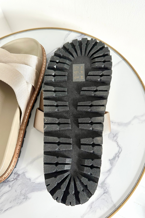 Park Slide Webbing Strap Sandals Size 39 - New