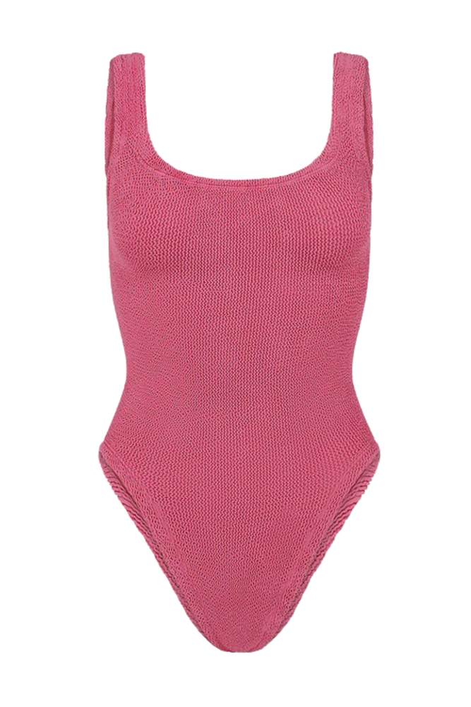 Square Neck Swimsuit One Size Pink or Green - New with Tag