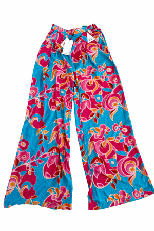 Floral Print Wide Leg Trousers Size XS - BNWT