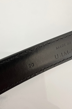 Triomphe Black Belt 70cm - BNWT