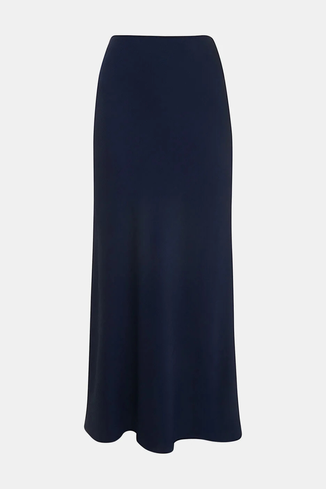 Bias Cut Satin Midi Skirt Size 16 - New with Tags