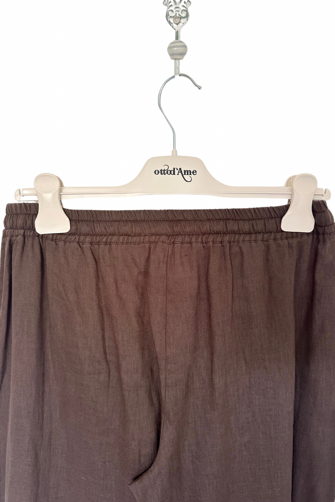 Wide Leg Linen Trousers Size 8 - New with Tags