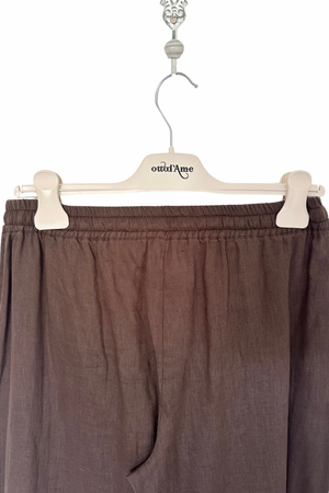 Wide Leg Linen Trousers Size 8 - New with Tags