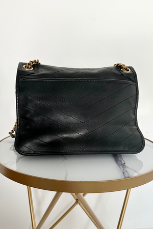 Niki Medium Leather Shoulder Bag - Preloved