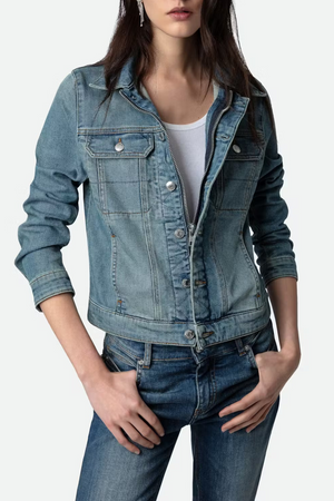 Denim Jacket Size XL - Preloved